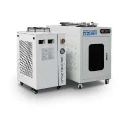 آلة لحام ألياف الليزر